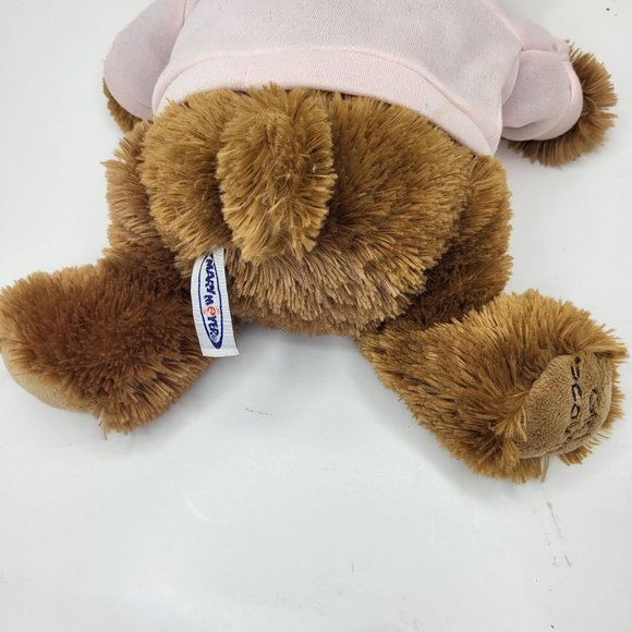Girl Scout Little Brownie Bear Pink Sweatshirt Plush Mary Meyer 13" Toy - Picture 9 of 11